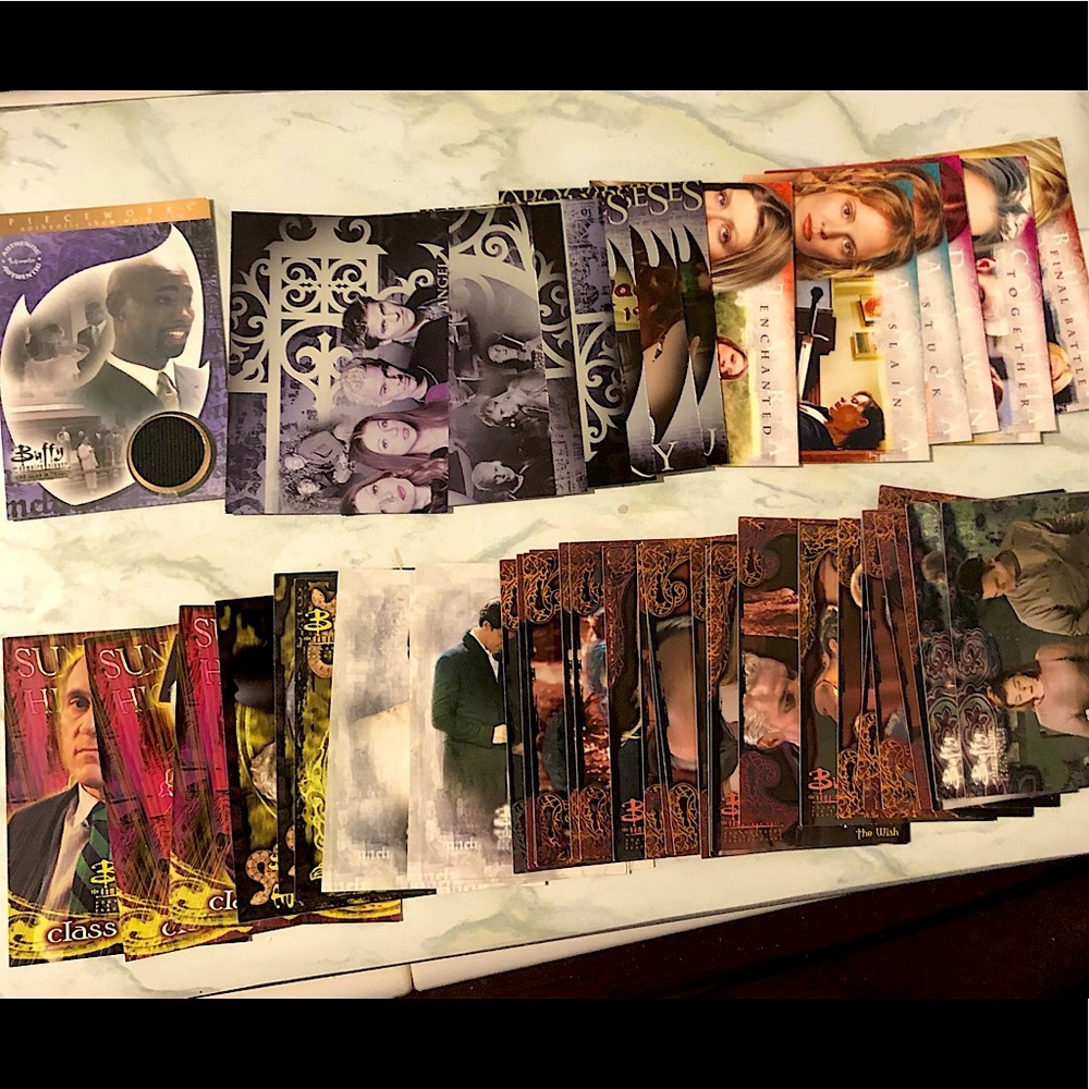 50 Buffy The Vampire Slayer Premium Trading Collector Cards  (1 PIECEWORKS CARD)